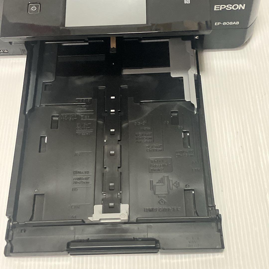 【ジャンク品】EPSON プリンター　EP-808AB ブラック　エプソン