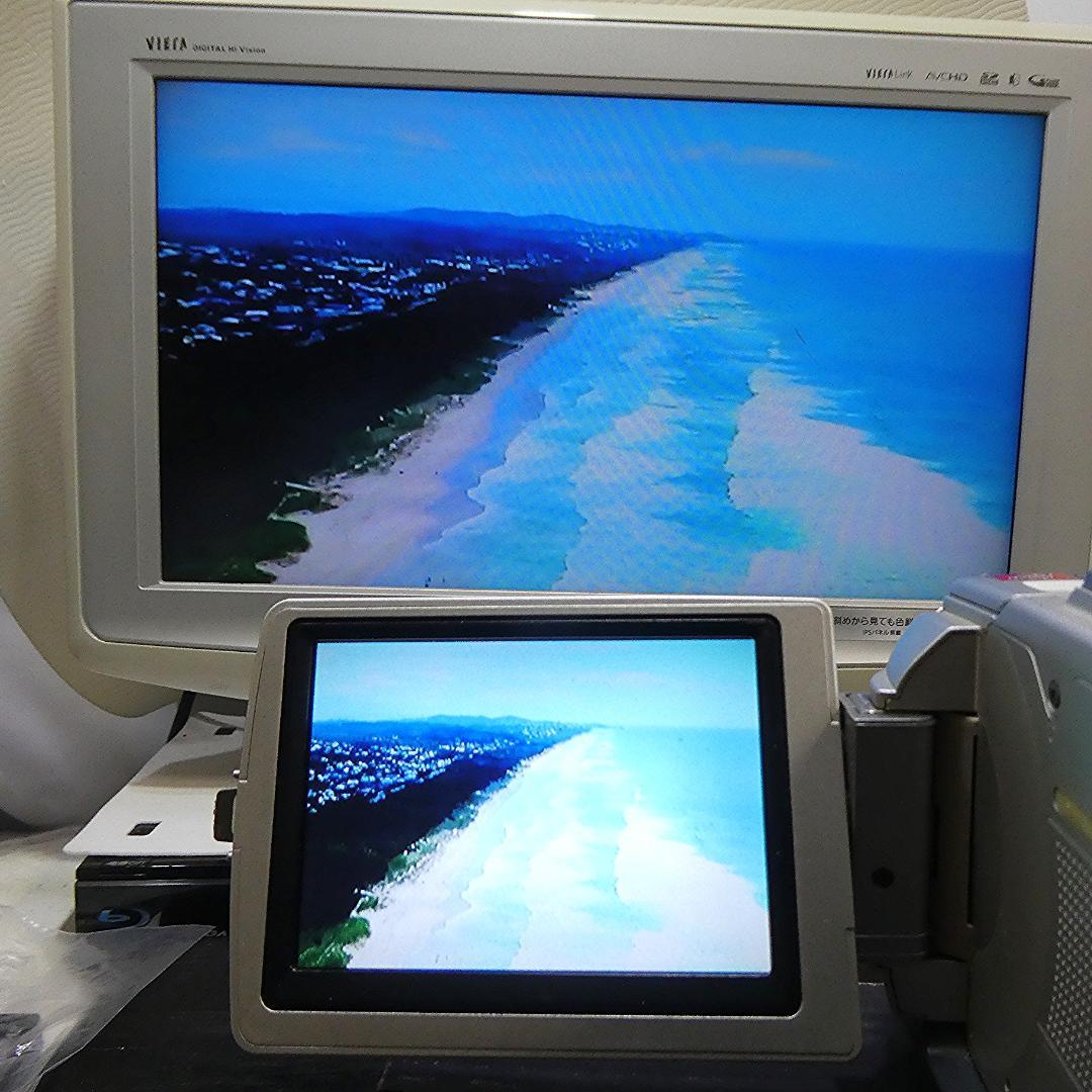 動作品ソニー DCR-TRV50 MiniDVビデオカメラ　DVDダビングに最適