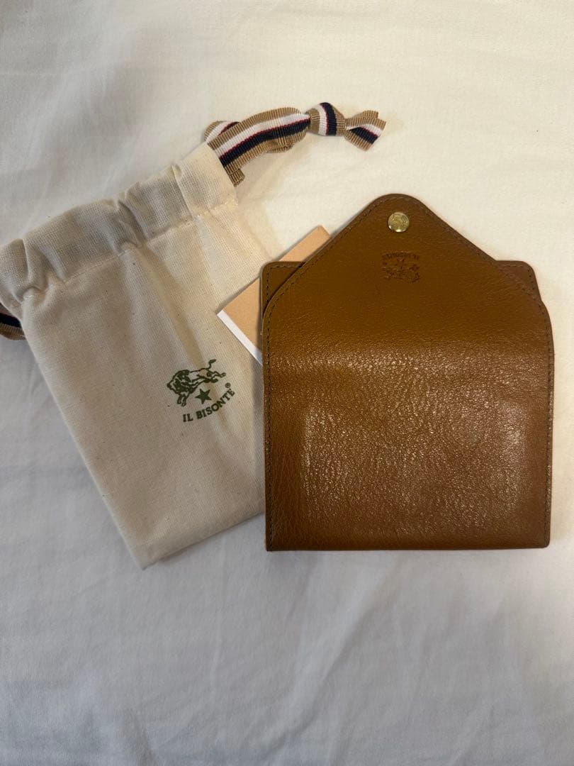 【新品未使用】イルビゾンテ ダブルフラップカードケース