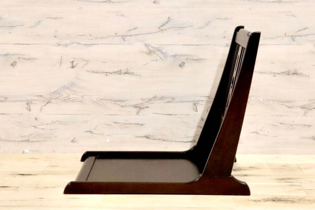 GMIK99B○北海民芸家具 座椅子 折り畳み椅子 樺材 民藝 和家具 和モダ