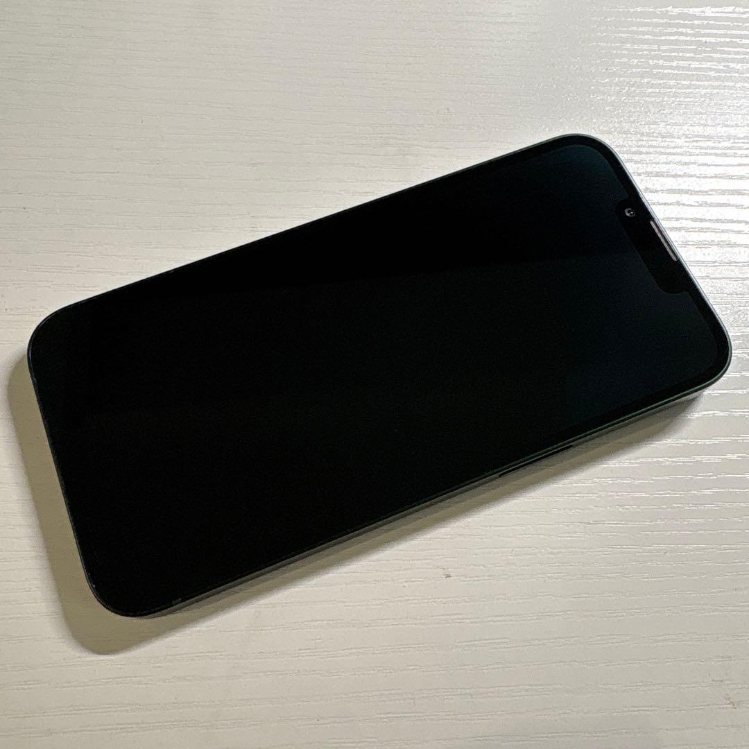 iPhone13 128GB グリーン SIMフリー 極美品