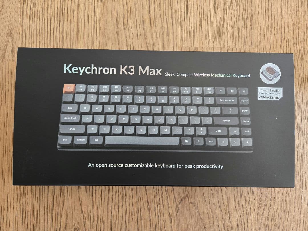 N*e様 Keychron K3 Max ワイヤレスキーボード 本体 JIS配列