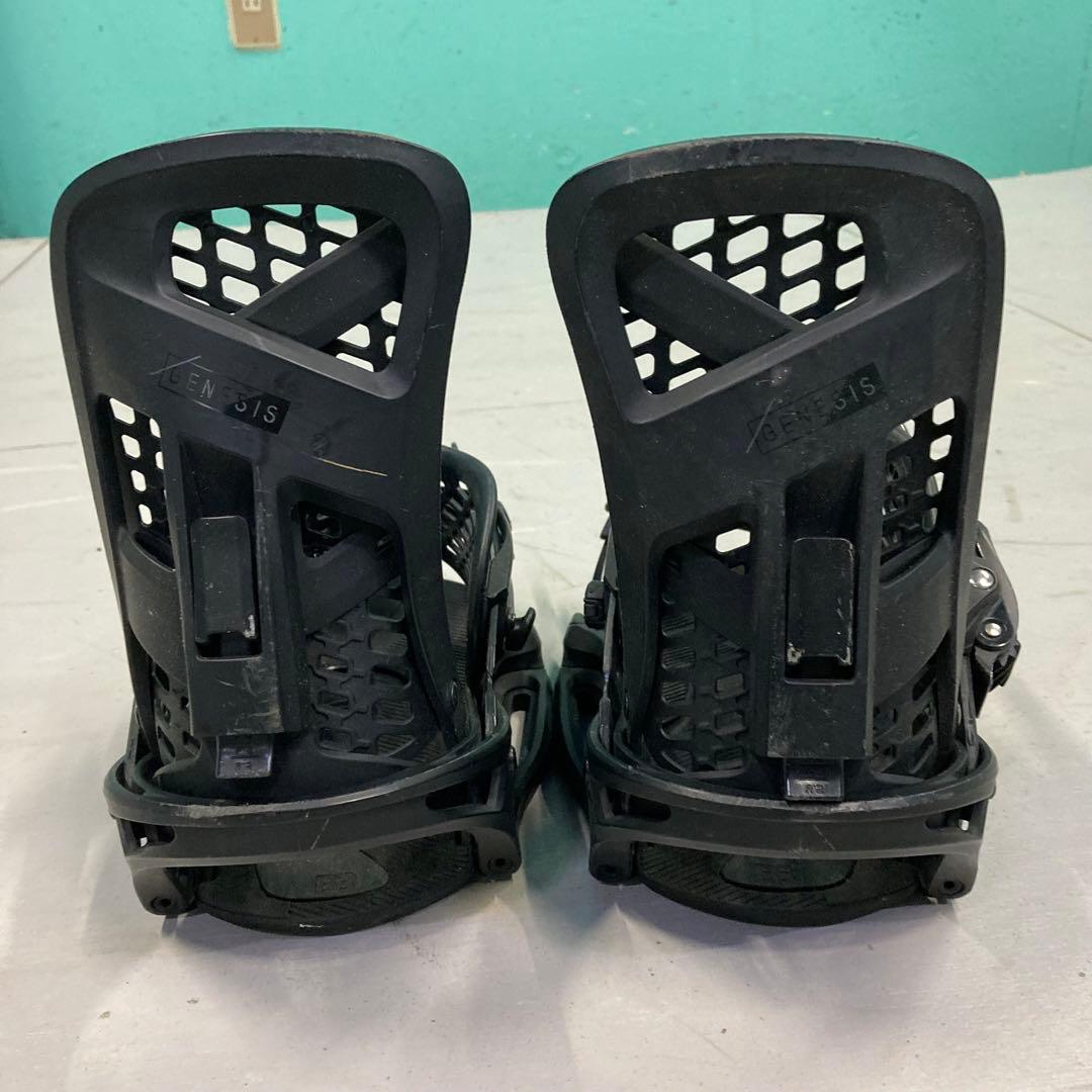 バートン　ジェネシス　ブラック スノーボード ビンディング