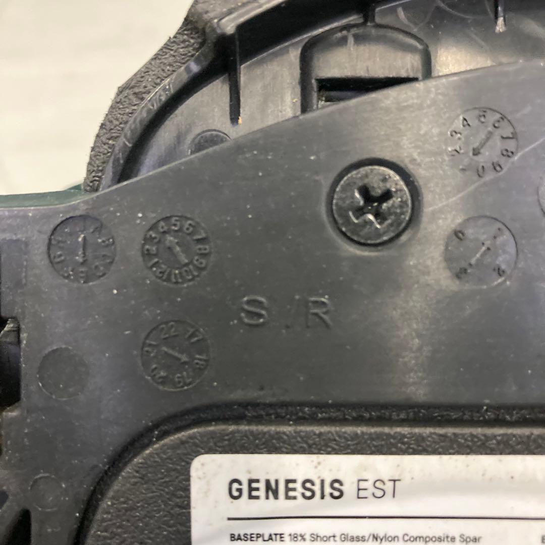 バートン　ジェネシス　ブラック スノーボード ビンディング