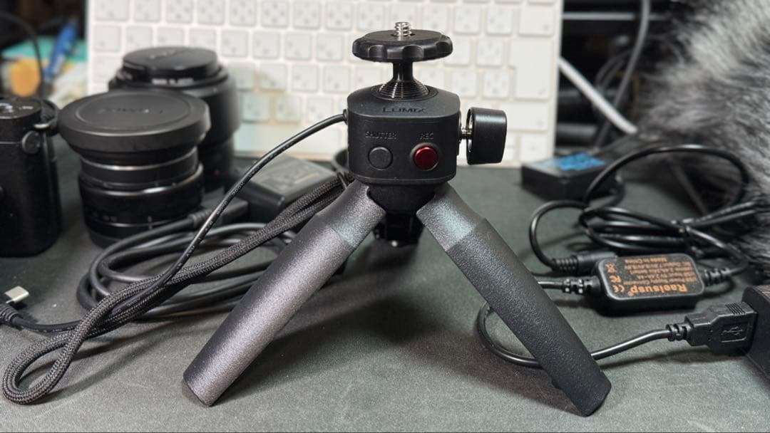 【美品】LUMIX DC-G100DW トライポッドグリップ、W•Cレンズ等付き