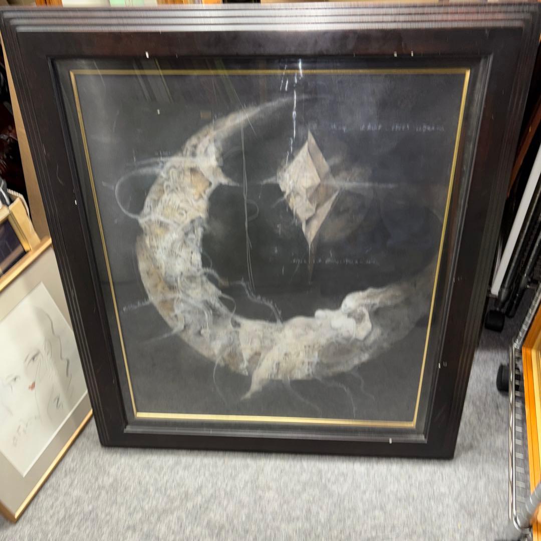 絵画　額縁　油彩画　F20 アクリル版