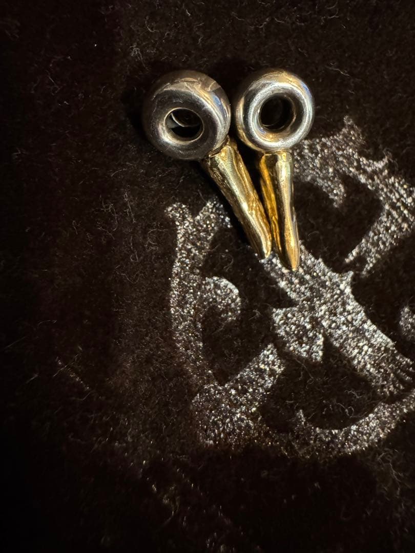 TADY&KING K18 イーグルヘッドビーズ 2個セット