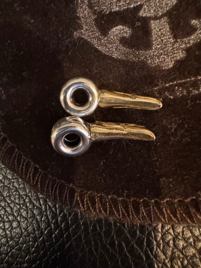 TADY&KING K18 イーグルヘッドビーズ 2個セット