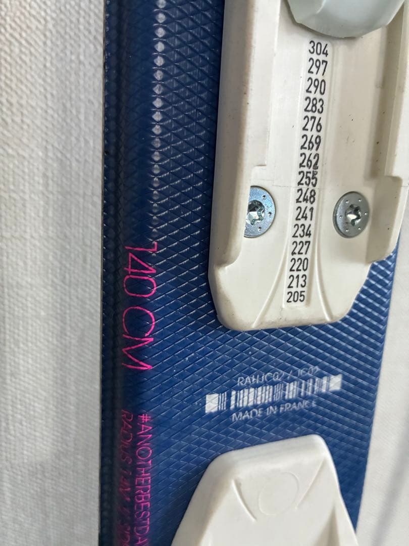 Rossignalロシニョール スキー板140cm ジュニア ポール100cm