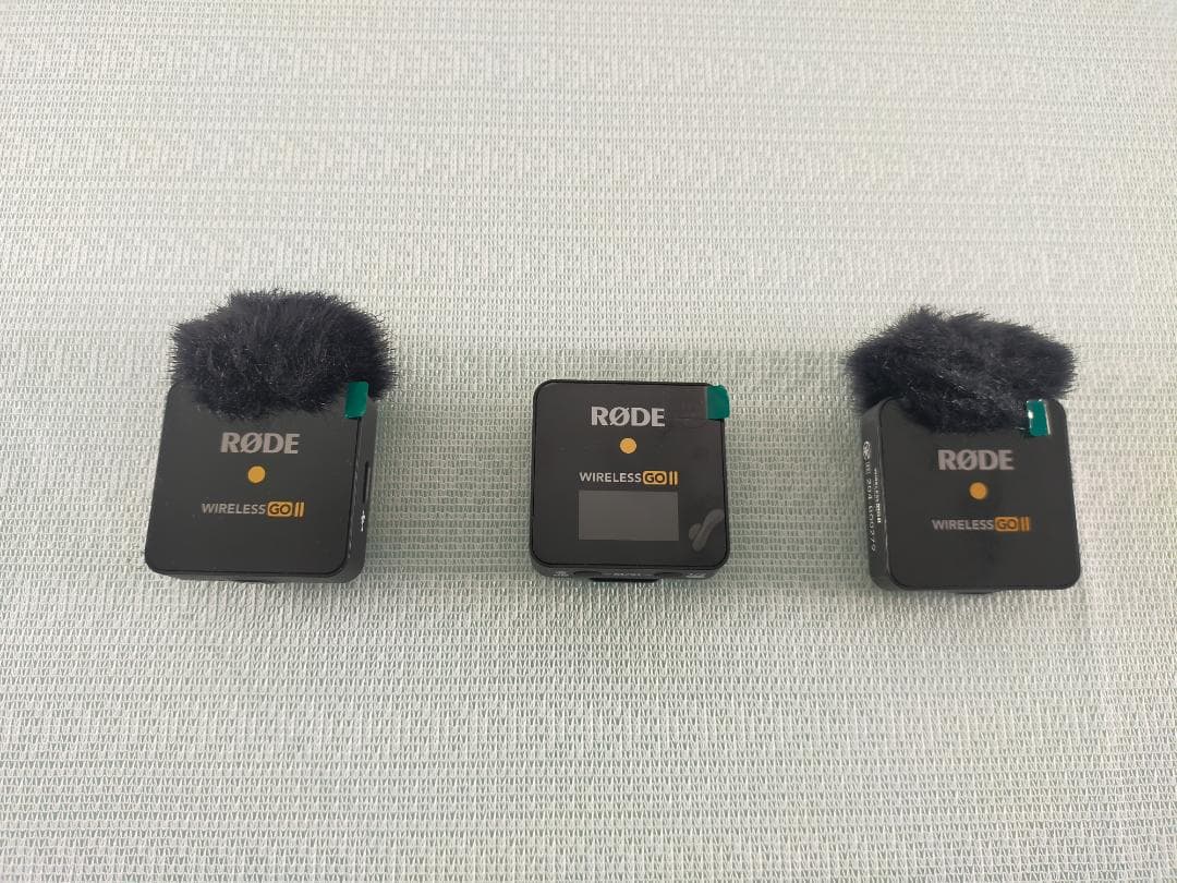 【未使用！】RODE Wireless GO II ＋純正ラベリアと純正変換付☆