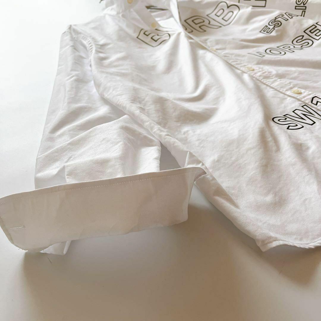 22SS　現行 バーバリー リカルド ティッシ ホースフェリー　長袖シャツ M