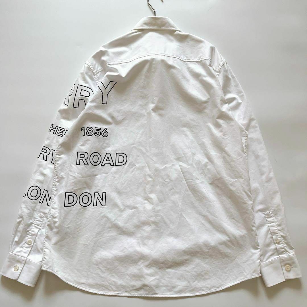 22SS　現行 バーバリー リカルド ティッシ ホースフェリー　長袖シャツ M