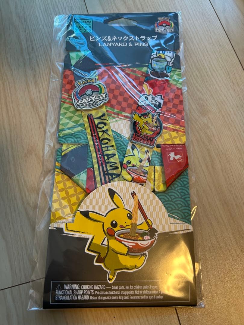 ポケモン　ピンズ　ネックストラップ