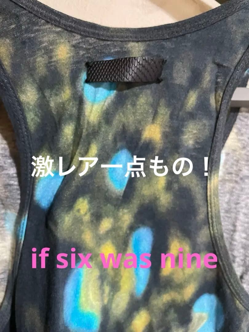 t*t様 【一点物】イフシックスワズナイン　タイダイデザイン タンクＳ【激レア】