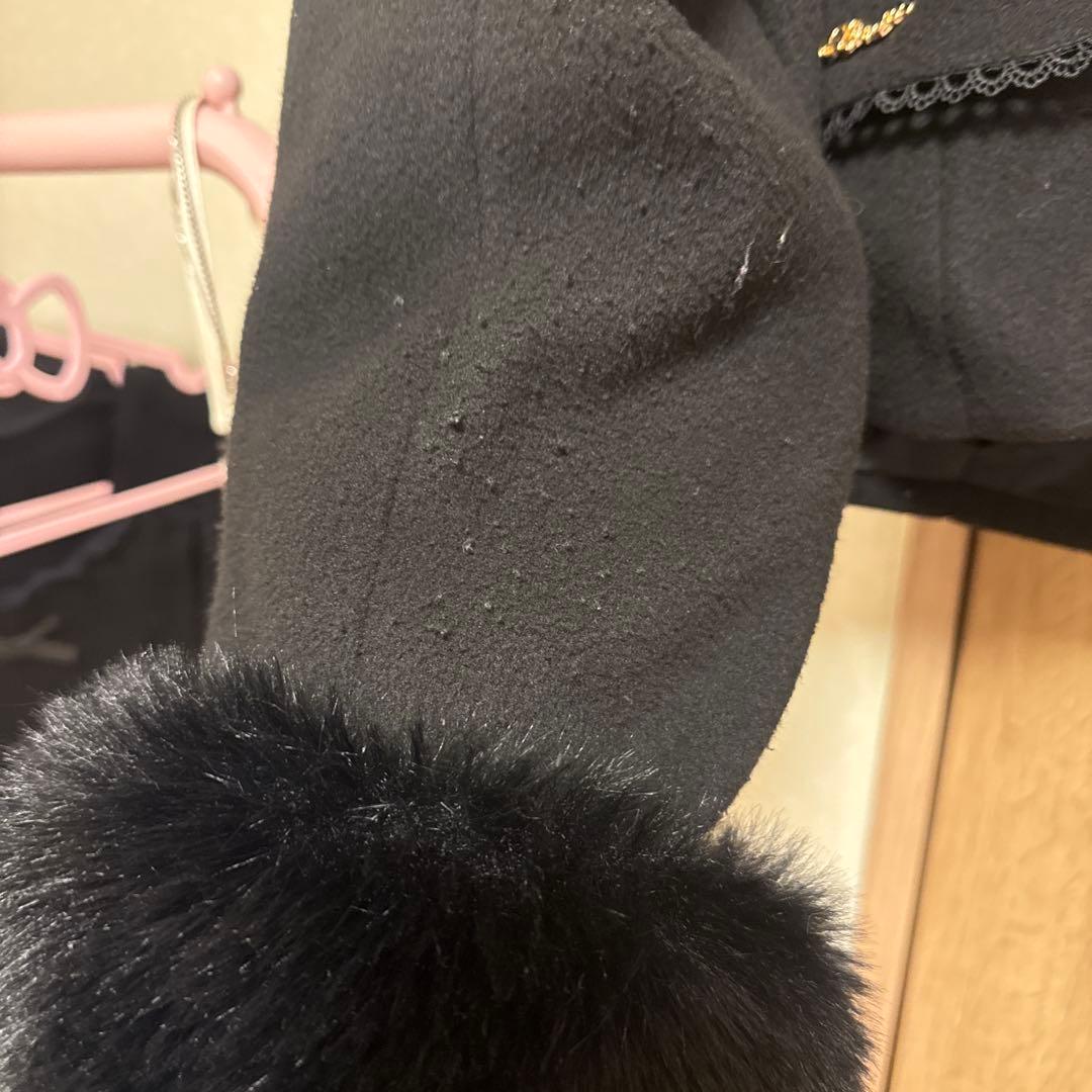 LIZLISAビジューリボンショートフードコート