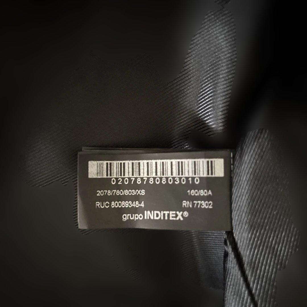 完売品⭐︎ZARA ハイネックショートコート XS グレーマール