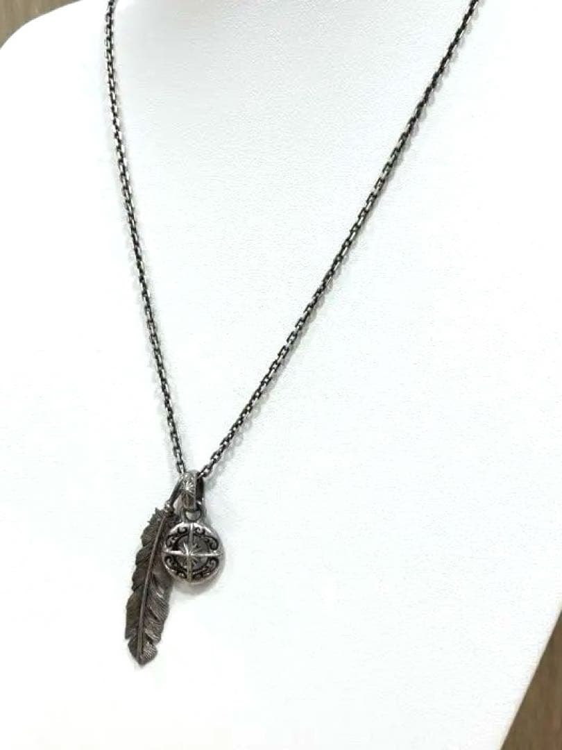 SAAD シルバーネックレス