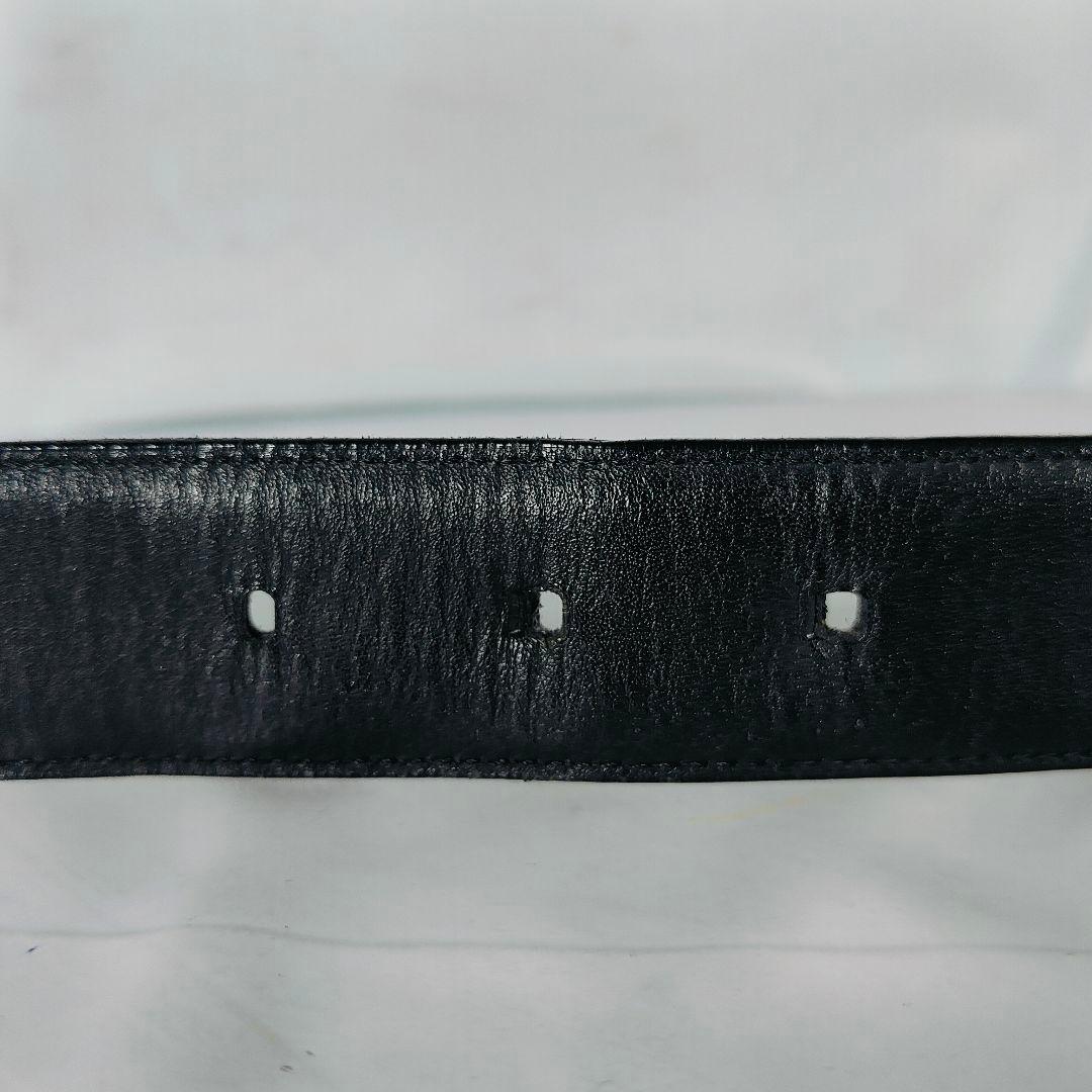 【高級ヴィンテージ】オールドバーバリー 極上エイジングドレスベルト　艶本革正規品