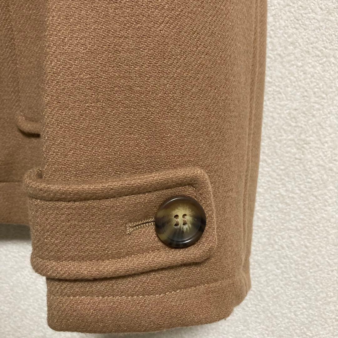 ミモザRay BEAMS メルトンショートダッフルコート ベージュ １