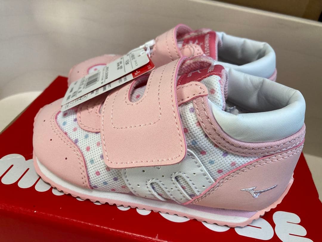 新品　ミキハウス　ミズノコラボ　スニーカー　14.5cm