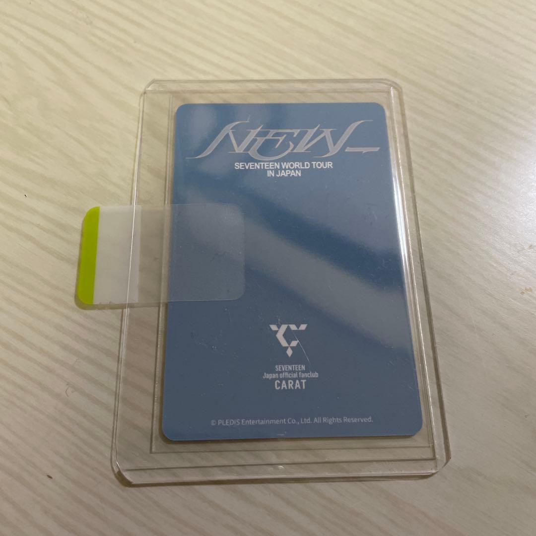 seventeen 更新　トレカ　ジョシュア　NEW caratブース　FC