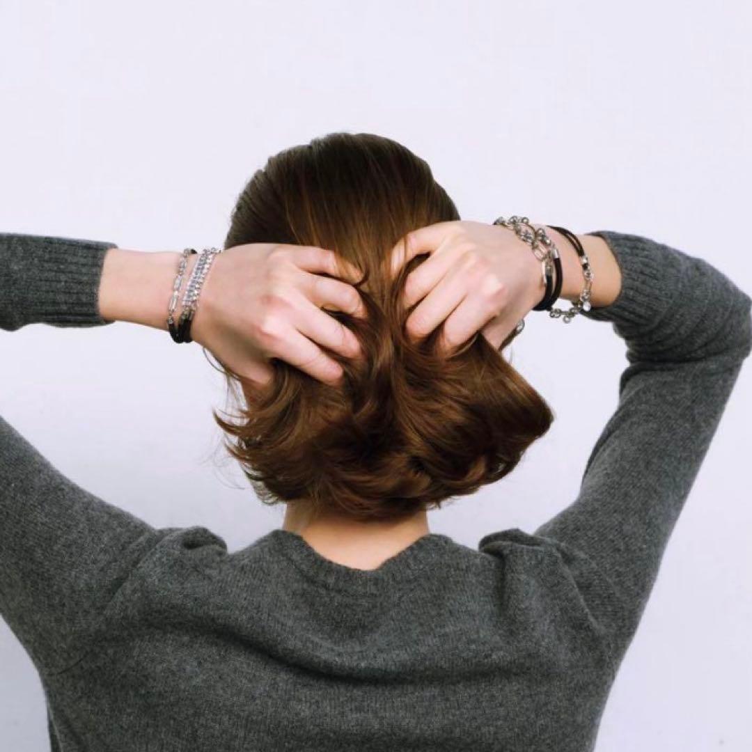 未使用品 ＜heyep＞ ヘイップ チェーン ヘアタイ/3P