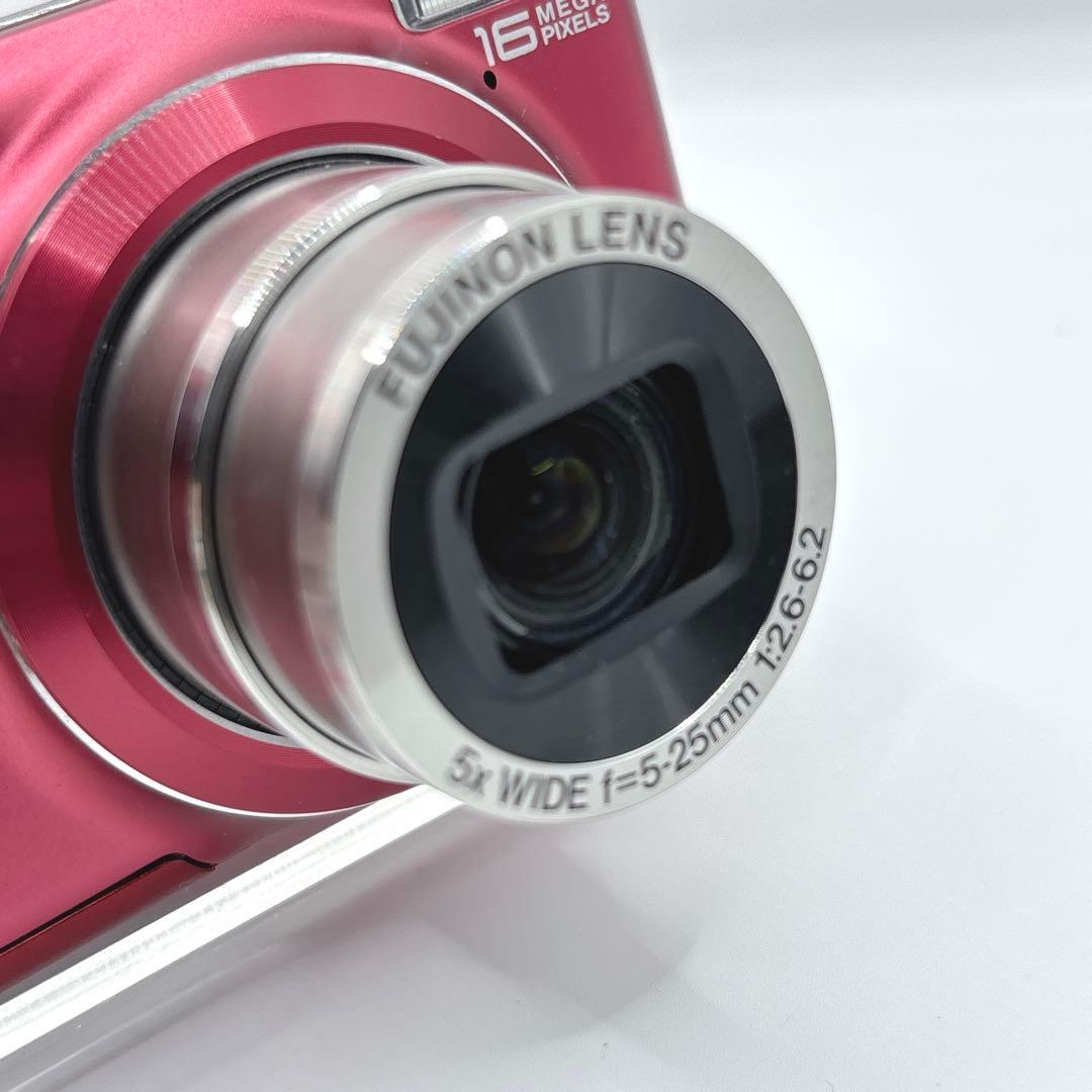 FUJIFILM FinePix JX400 レッド デジカメ　コンデジ　カメラ