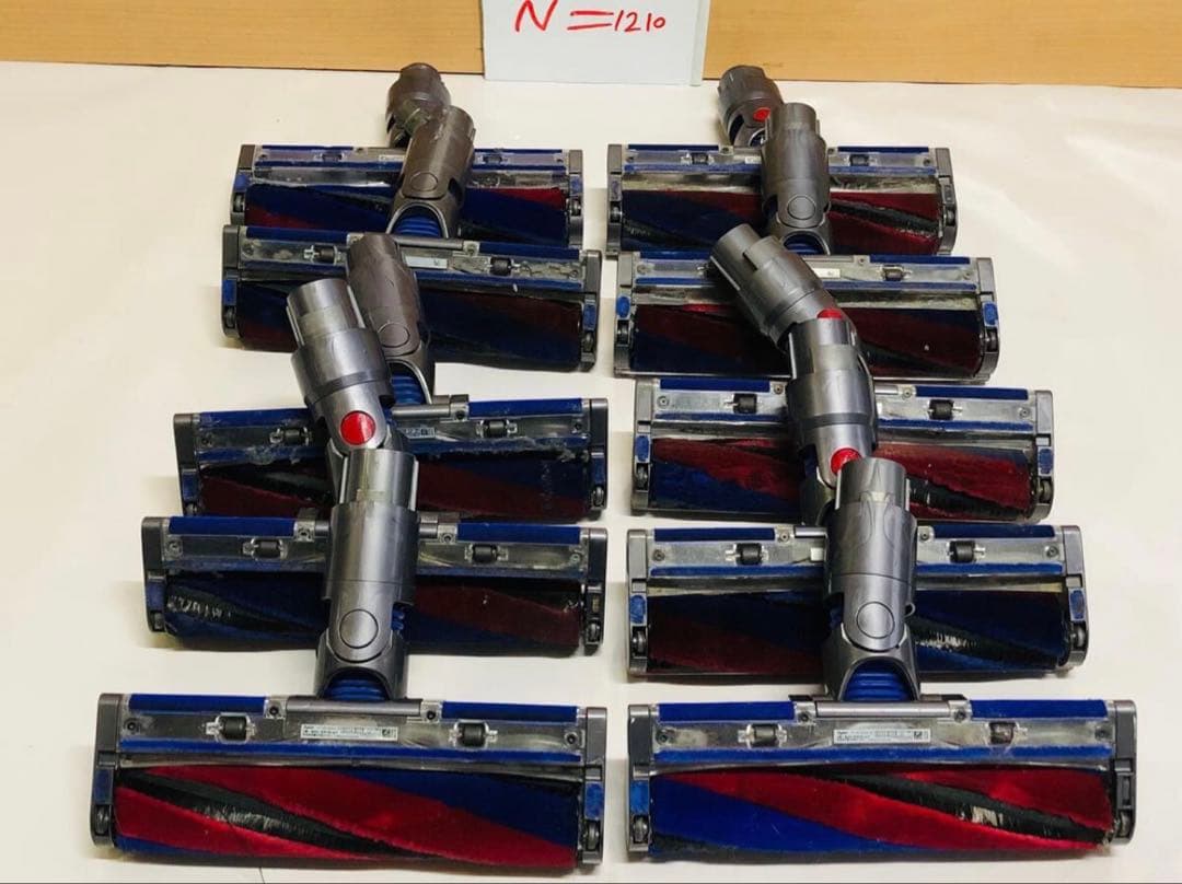 sv18 /V8SLIM用 ソフトローラークリーナーヘッド 10台まとめて動作品