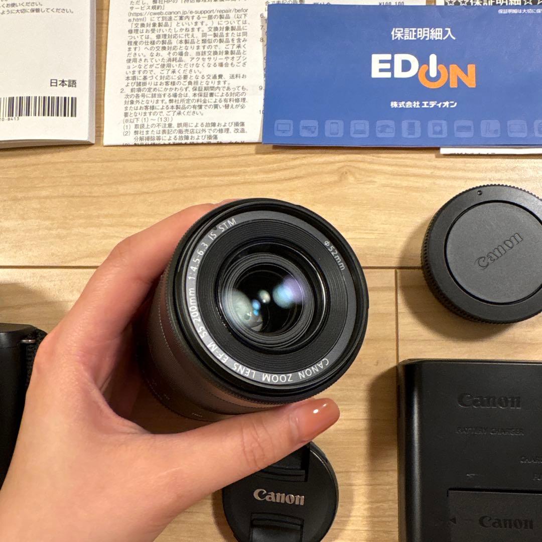 Canon EOS Kiss M ミラーレス一眼カメラ