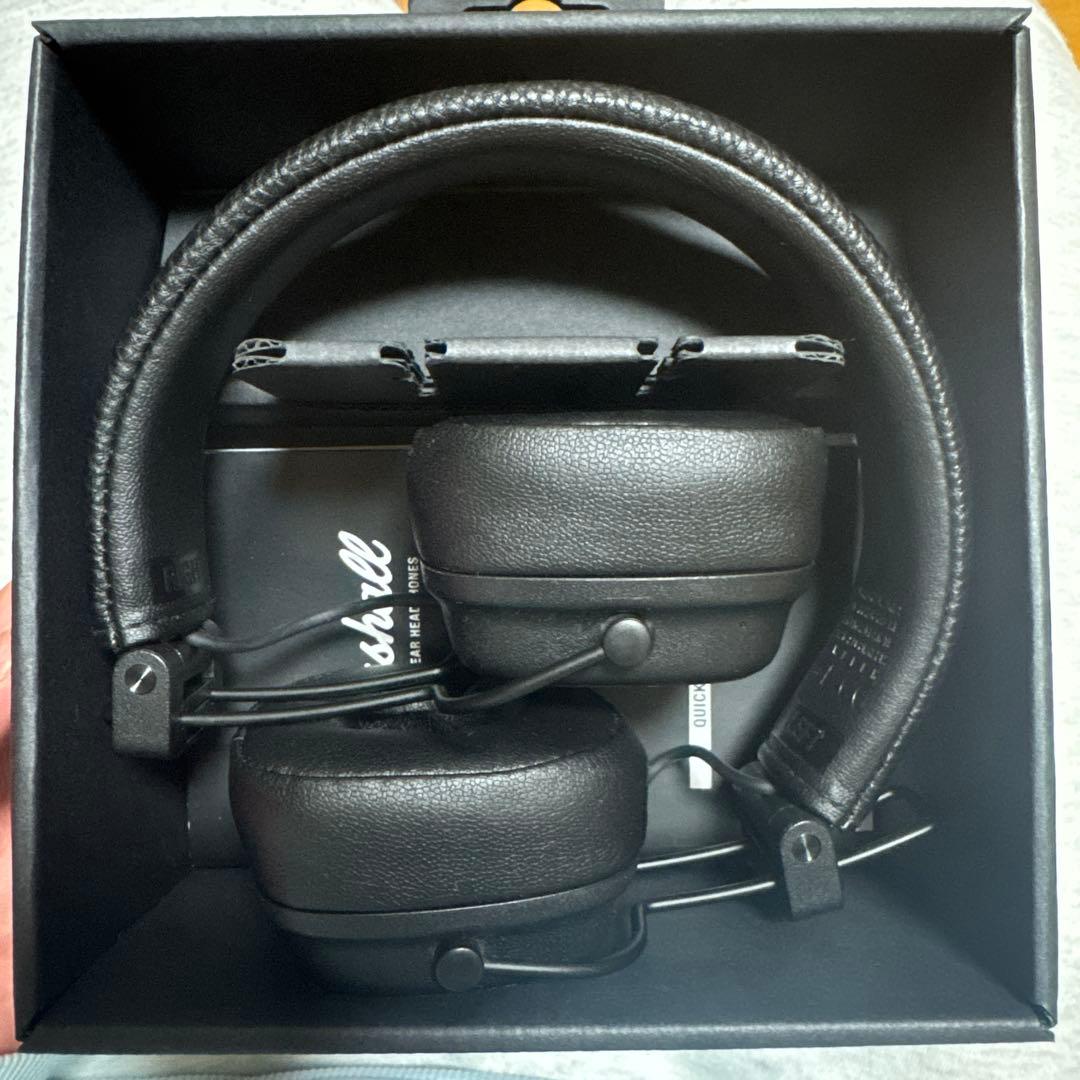Marshall Major IV ワイヤレスヘッドフォン ブラック