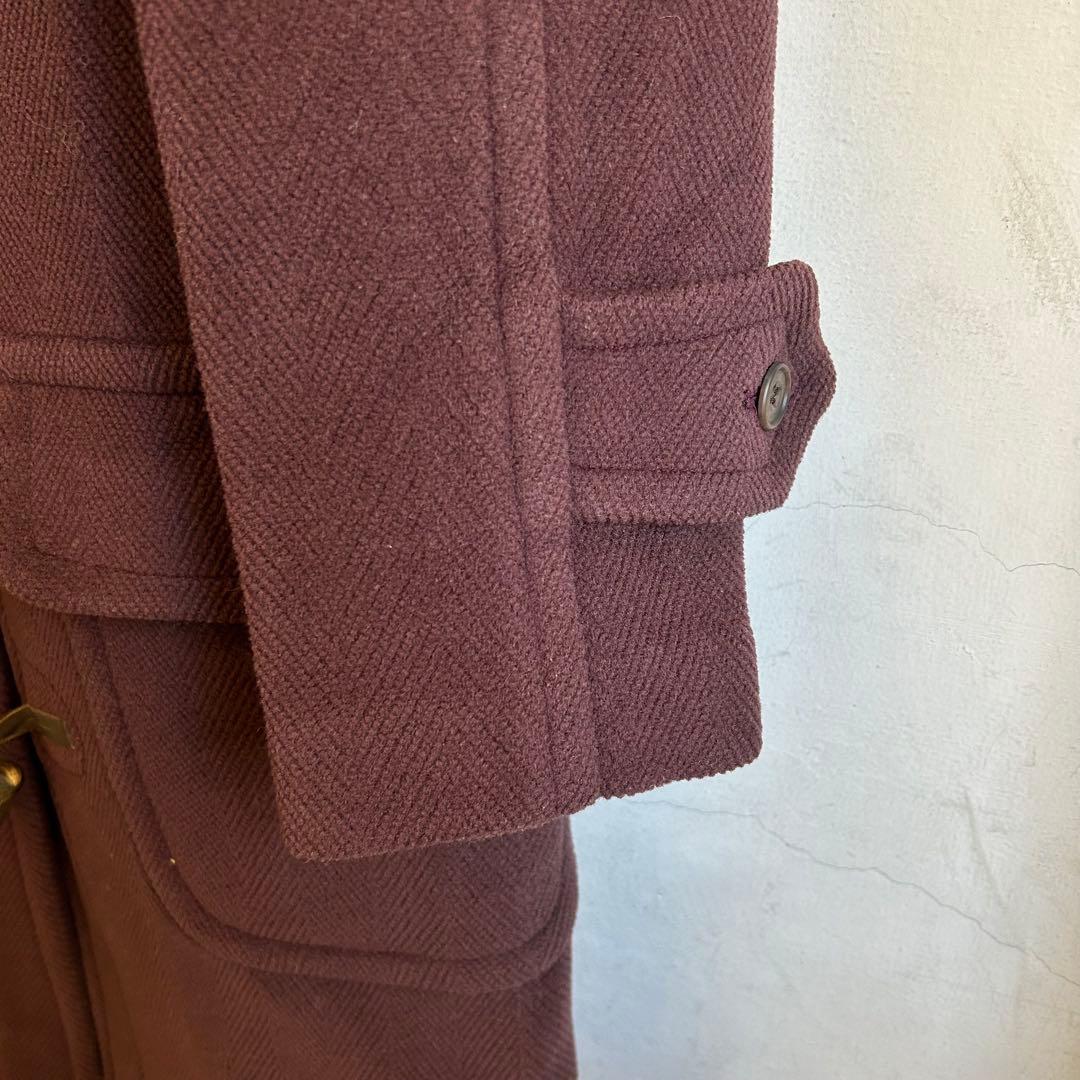 イングランド製 Invertere ヘリンボーン ダッフルコート