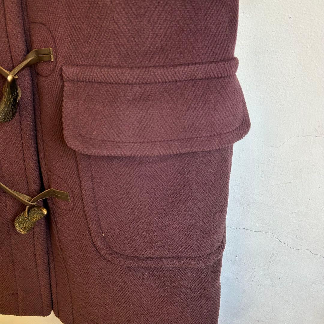 イングランド製 Invertere ヘリンボーン ダッフルコート