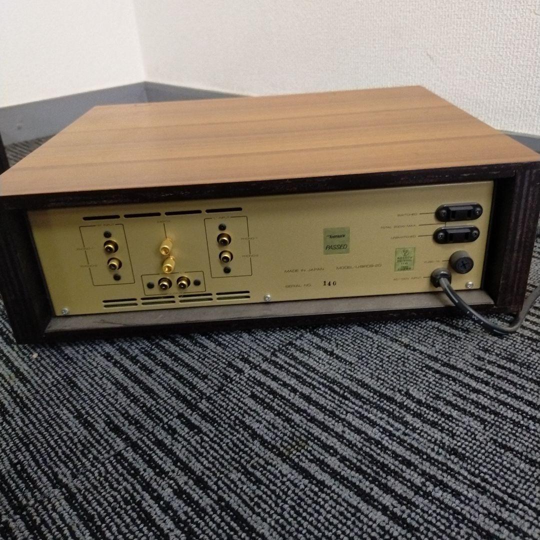 【UESUGI/ウエスギ/U・BROS-20/真空管/フォノイコライザー】