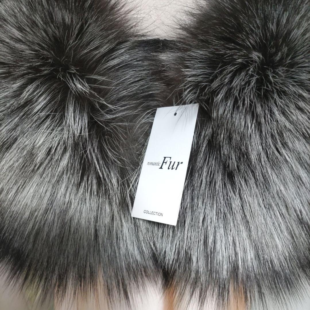 サガフォックス　SAGA FOX　新品タグつき　シルバーFOX　成人式ショール