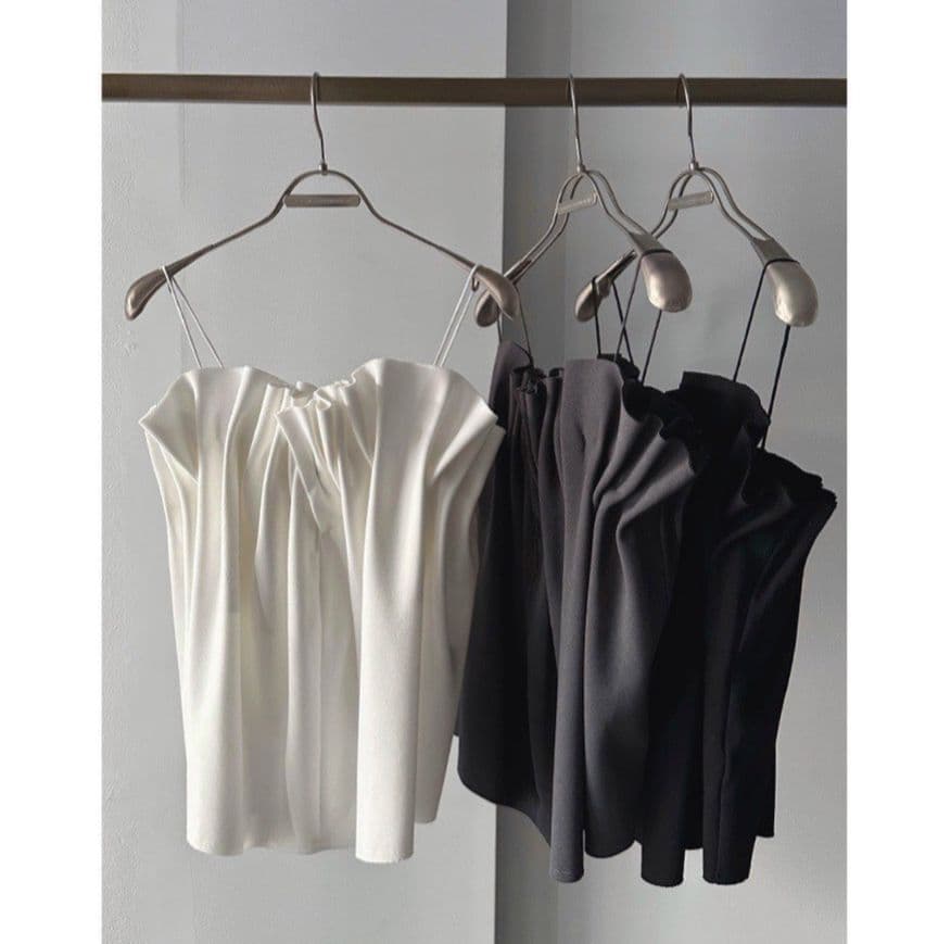 【試着のみ】room306 Contemporary ギャザーキャミソール