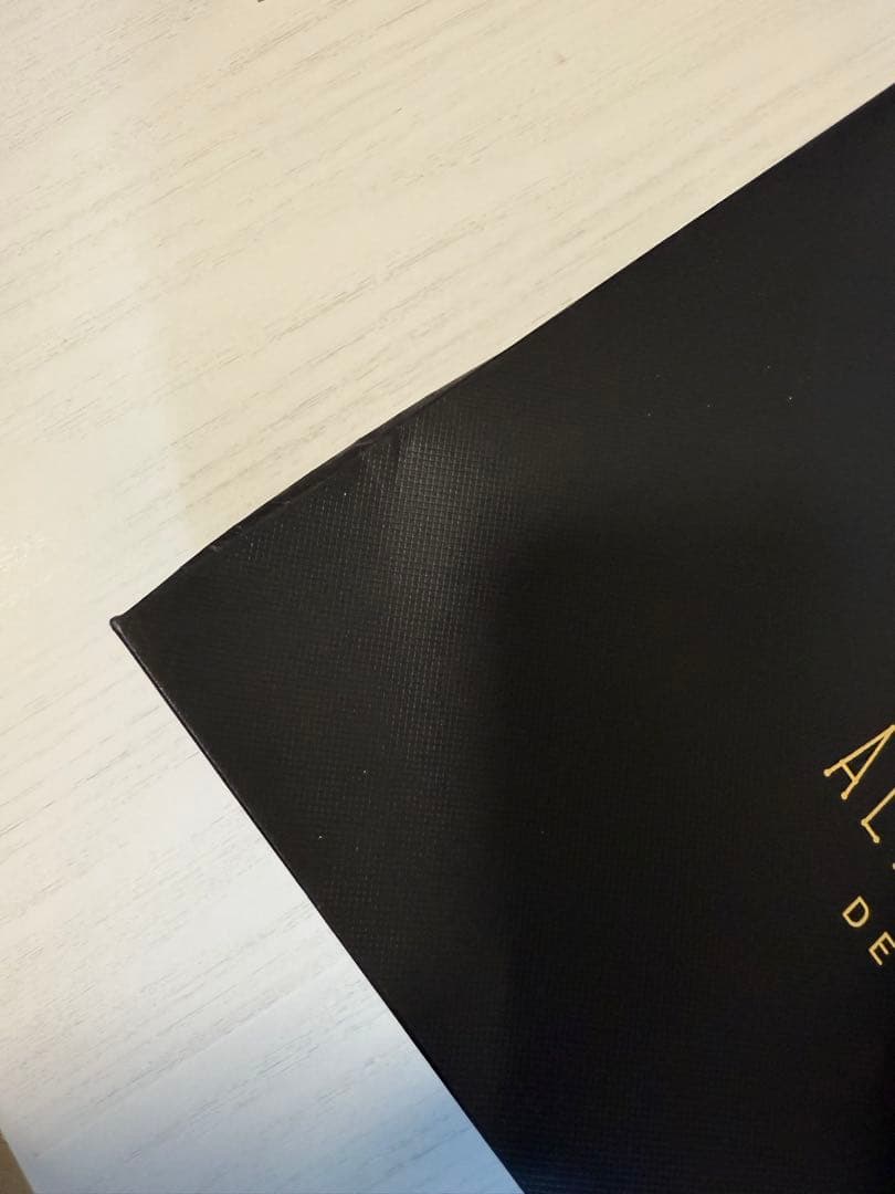 新品未使用　ALEXANDRE DE PARIS ベロアリボンポニー 黒