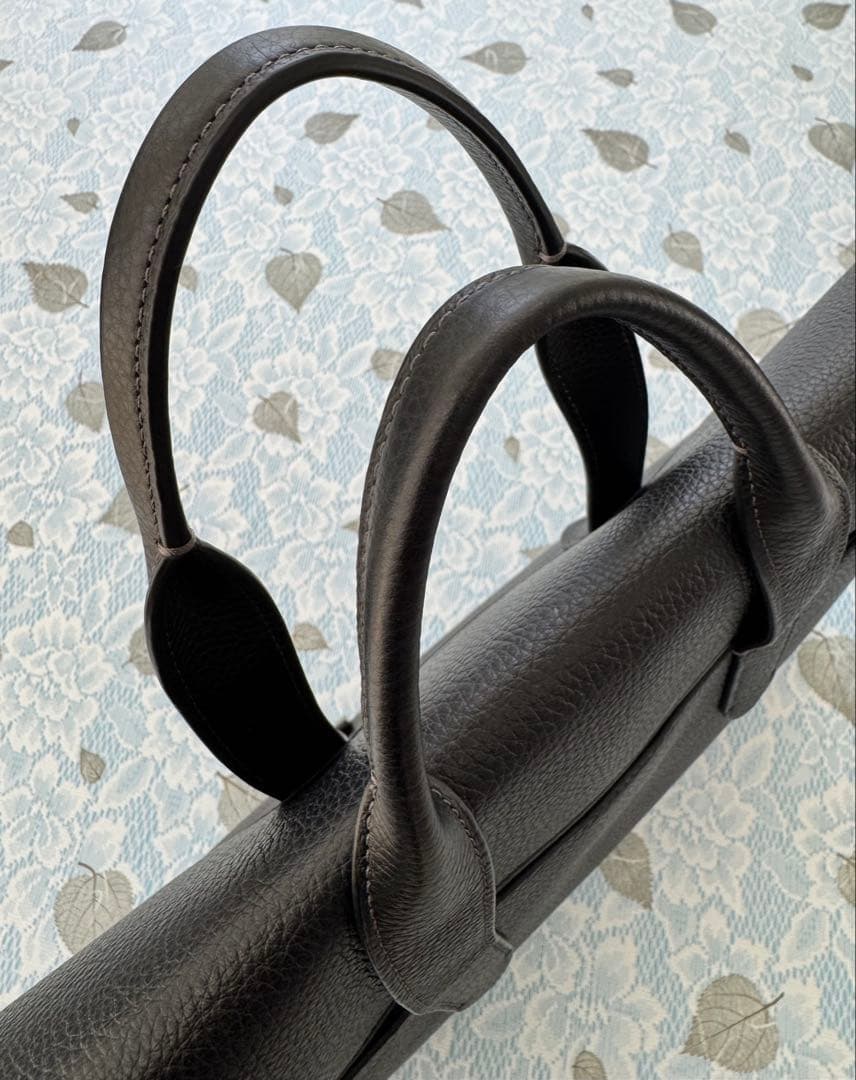 【ピコ治郎】COACHサリバントート本革黒ノートパソコン15.6㌅収納可