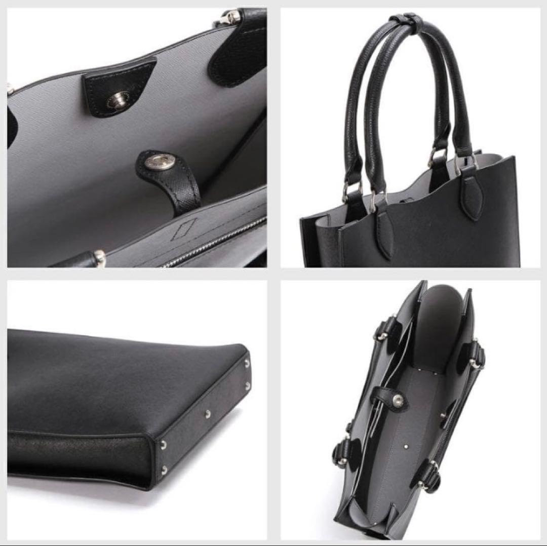 【美品】GALLERIANT ブラック トートバッグ ビジネス　GLS-3831