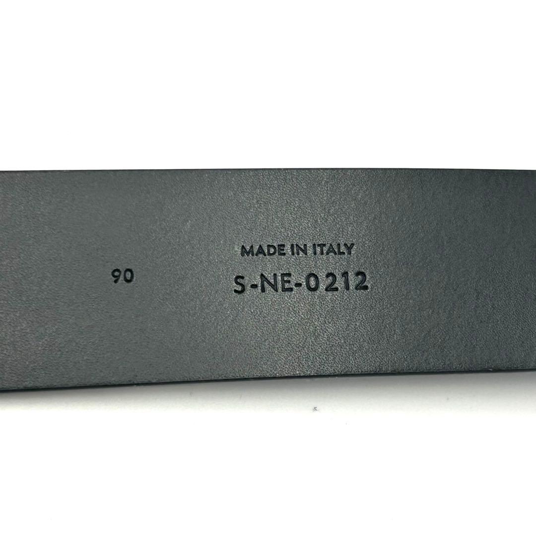 CELINE セリーヌ ウエスタンベルト ロゴ レザー ブラック