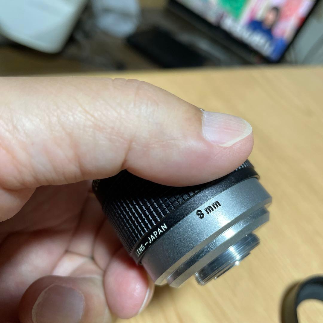 Nikon Nikkorex 8F zoom conversion 0.8-2×