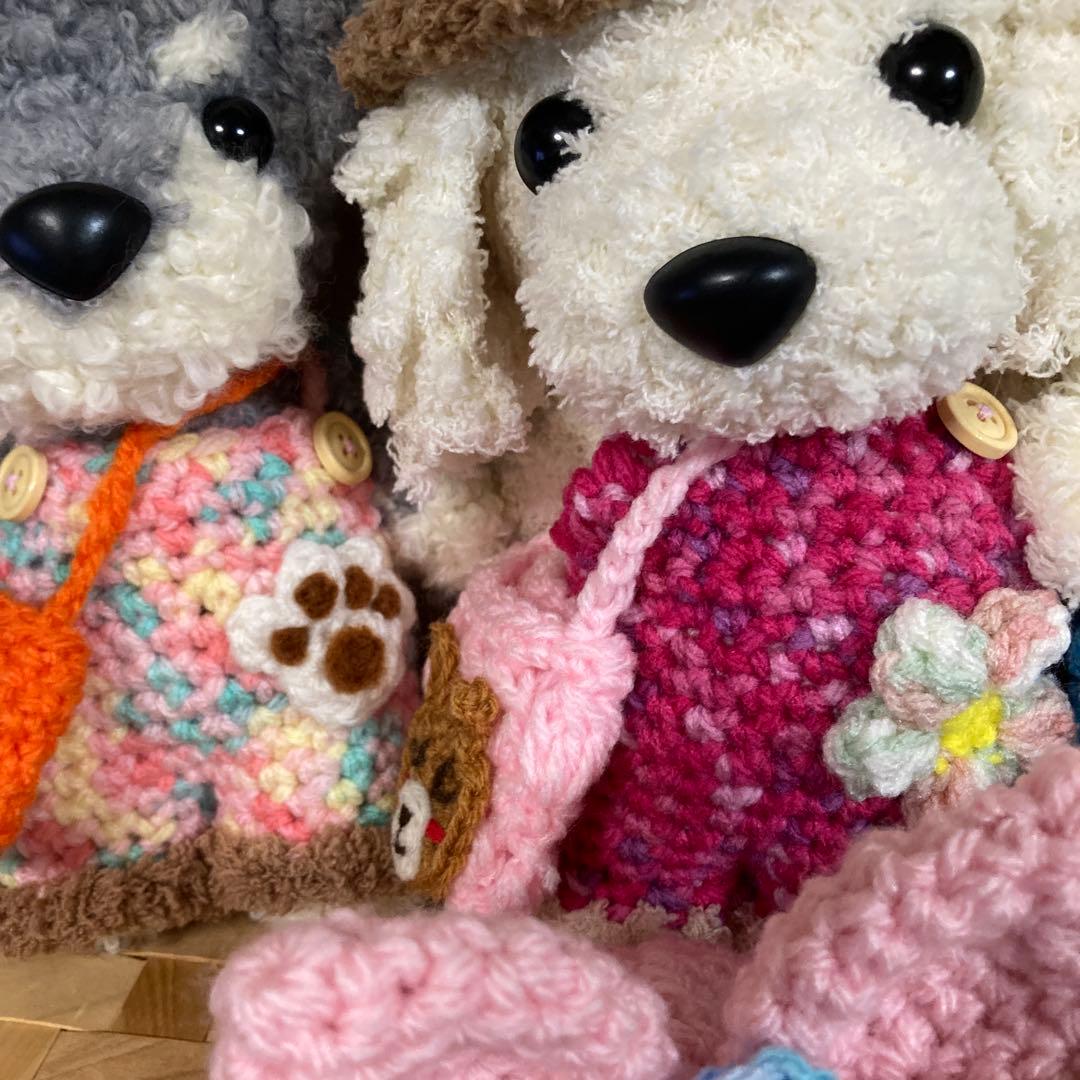 Lee　　シュナちゃん＆トイプーちゃんあみぐるみ