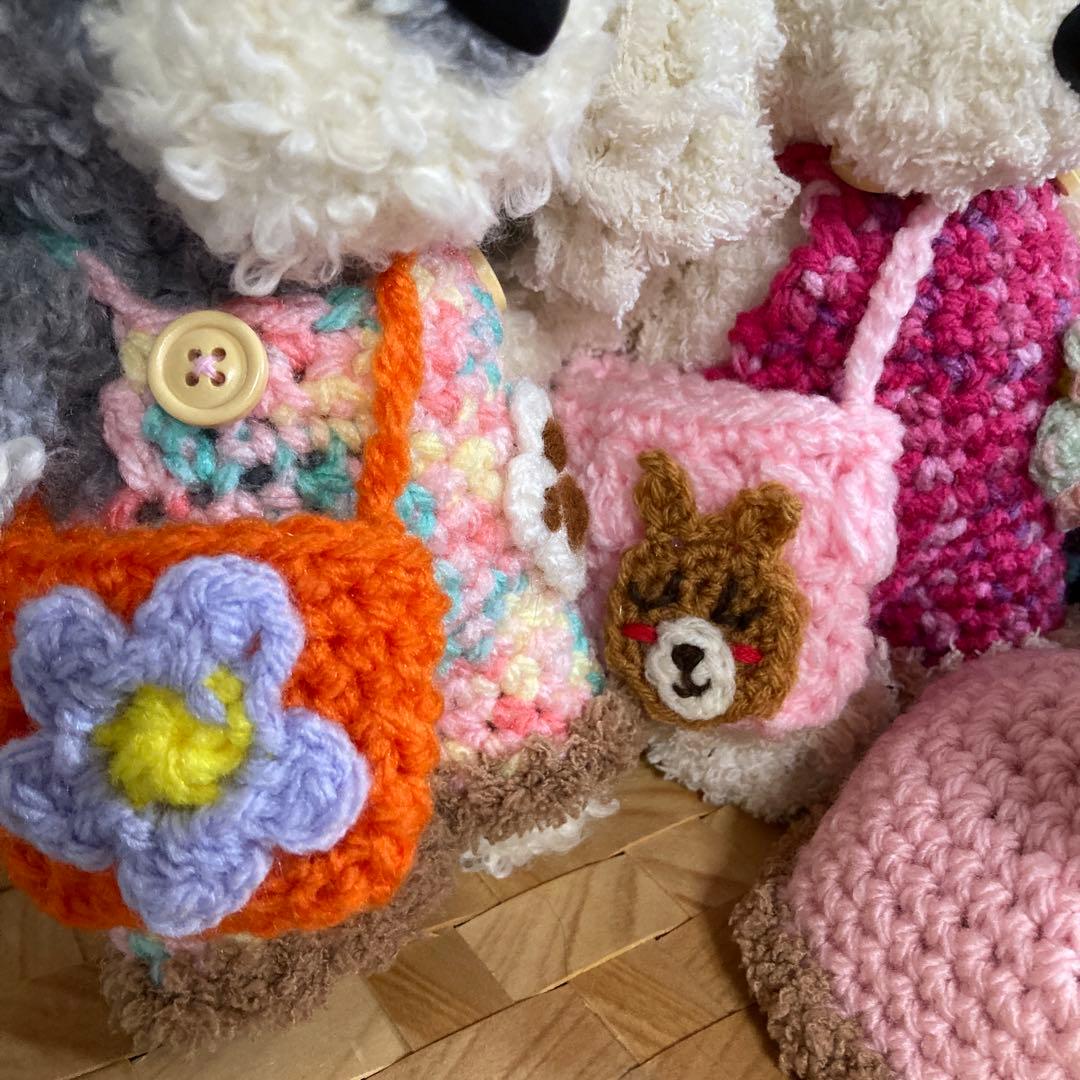 Lee　　シュナちゃん＆トイプーちゃんあみぐるみ