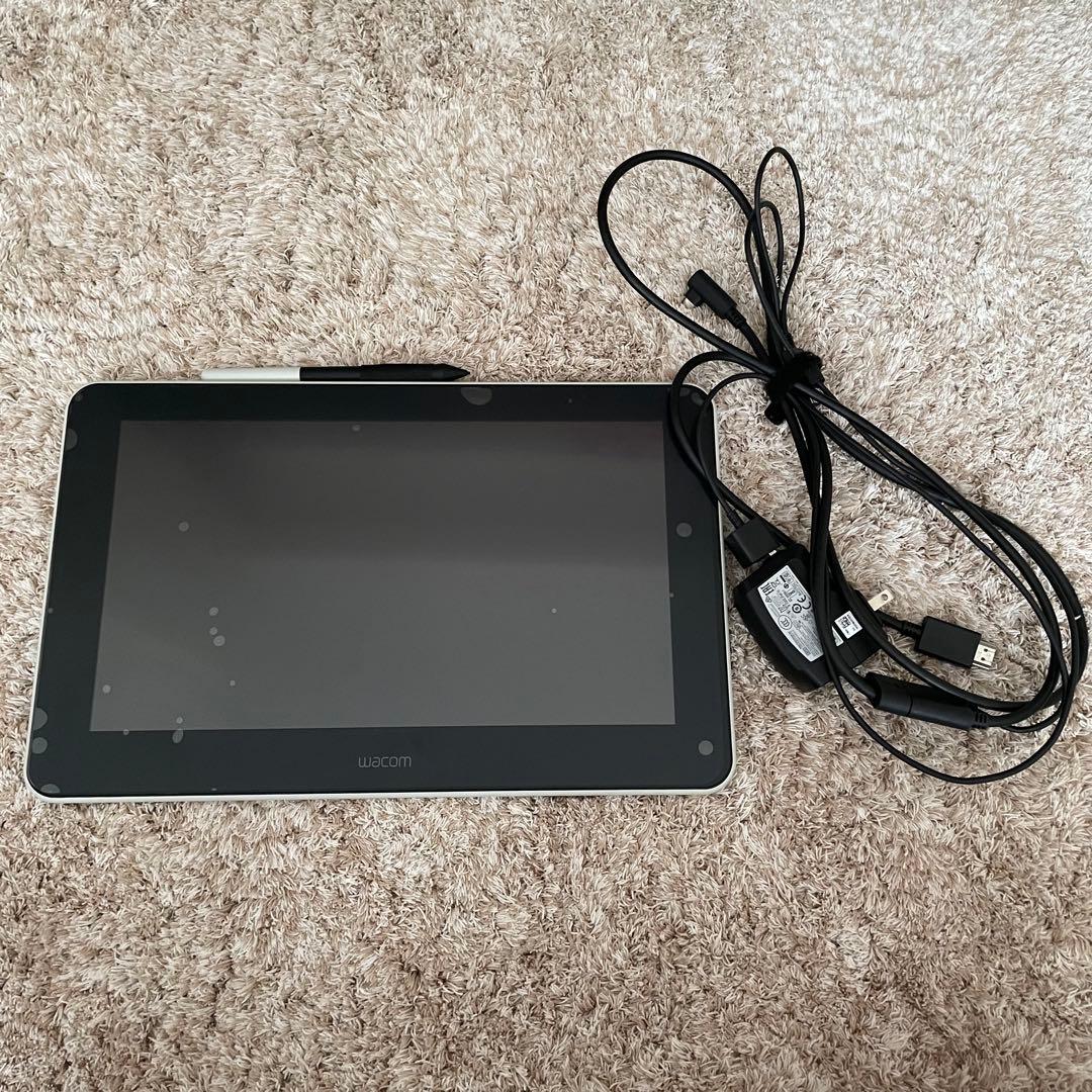 Wacom one 液晶ペンタブレット 本体 ホワイト