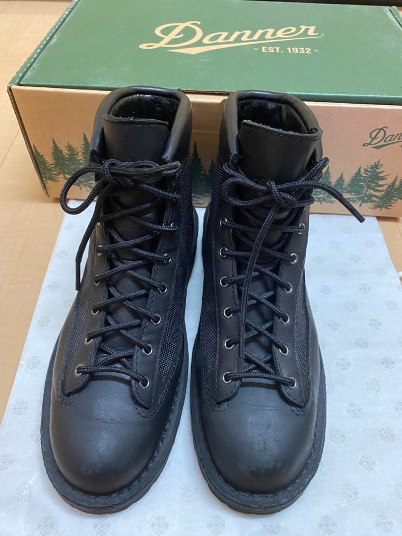 ダナーフィールドDanner ウィメンズ　ブラック 24.5