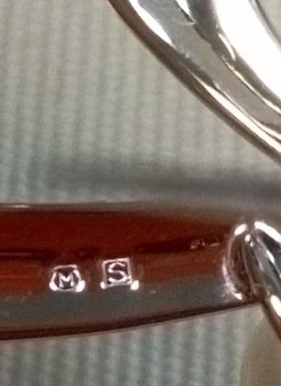 MIKIMOTO リボンモチーフ シルバー ブローチ