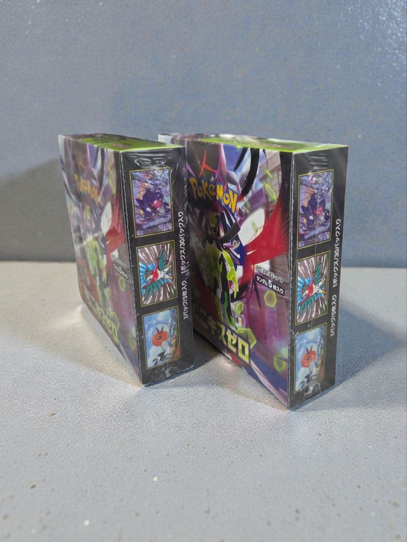 ポケモンカードゲーム ムニキスゼロ 2BOXセットシュリンク付き未開封品