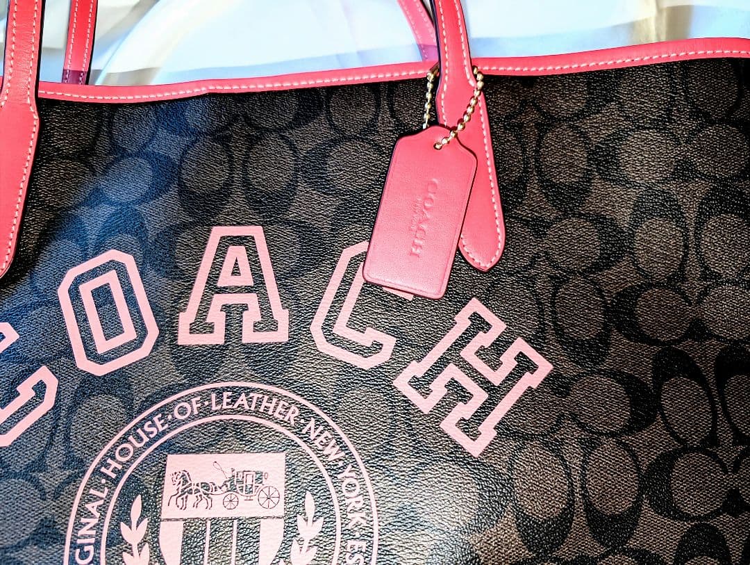 週末限定価格【美品】COACH トートバッグ シグネチャーキャンパス