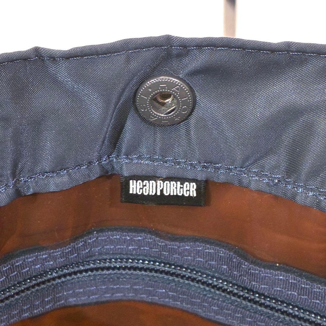 PORTER ヘッドポーター タンカー トートバッグ ネイビー 藤原ヒロシ