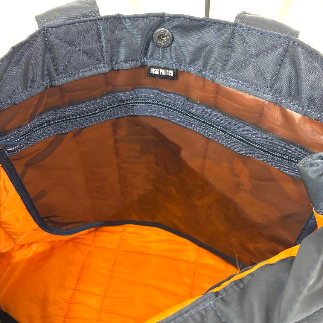 PORTER ヘッドポーター タンカー トートバッグ ネイビー 藤原ヒロシ