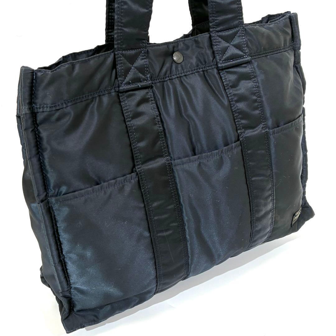 PORTER ヘッドポーター タンカー トートバッグ ネイビー 藤原ヒロシ